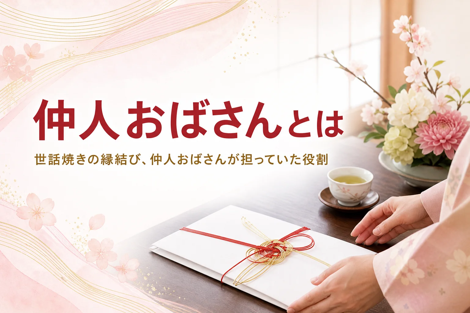 仲人おばさんの役割を紹介する記事のアイキャッチ